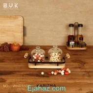 کندی چوبی بلور بی وی کی کوچک 2 خانه 403602