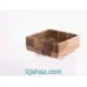 کاسه چوبی آماهوم مربع متوسط PLATZ/B21