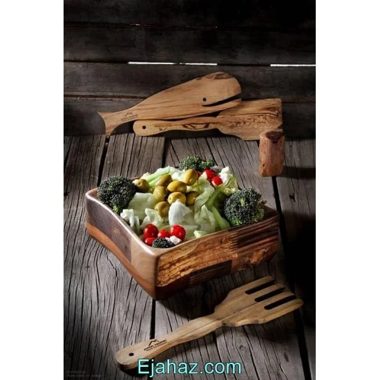 کاسه چوبی آماهوم پیچک بزرگ PICHAK/B25
