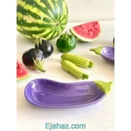 بشقاب گود سرامیکی بادمجان