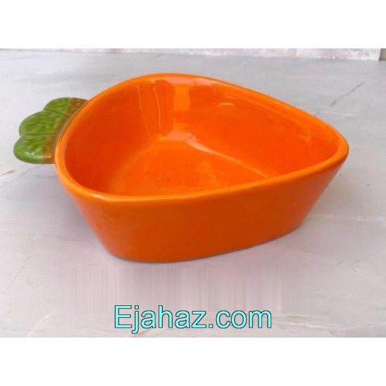 بشقاب گود سرامیکی هویج بشقاب گود سرامیکی هویج