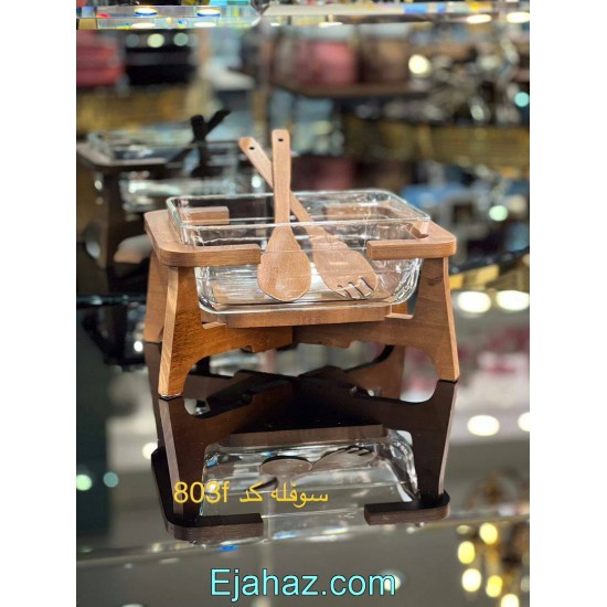 سالاد خوری چوبی مستطیل 803F سالاد خوری چوبی مستطیل 803F