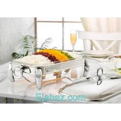 سوفله استیل مستطیل متوسط مرغ خوری پافیلی