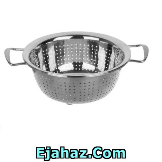 آبکش استیل یونیک دسته دار سایز 40 آبکش استیل یونیک دسته دار سایز 40