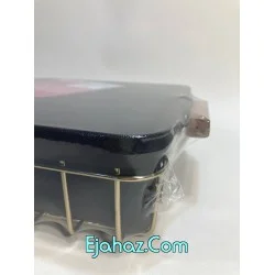 سبد نان فلزی پارچه ای بی وی کی طلایی کوچک 1202