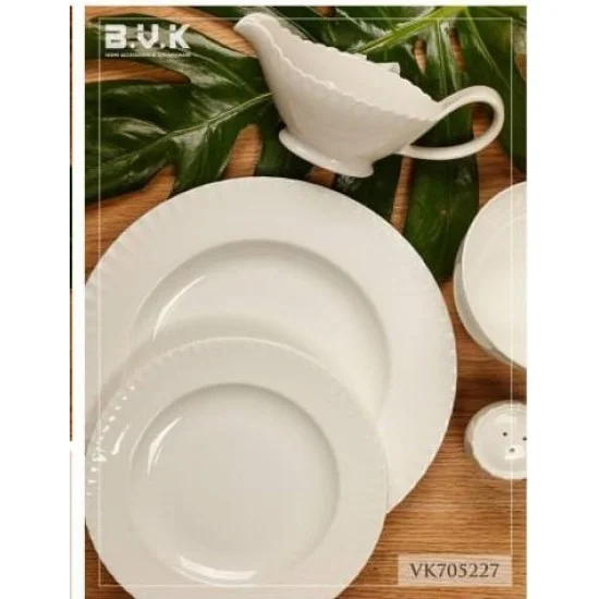 سرویس چینی خارجی بی وی کی بن چاینا سفید 705227