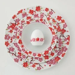 سرویس چینی زرین توکیو 6 نفره 28 پارچه ایتالیااف درجه عالی