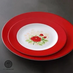 سرویس چینی زرین شارلوت 6 نفره 28 پارچه ایتالیااف درجه عالی