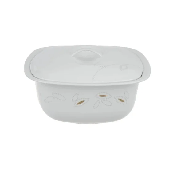 کاسه سوپ خوری چینی زرین گلدن لوتوس کواترو 1 عددی