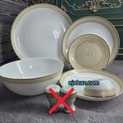 سرویس آرکوپال یست اپال 26 پارچه طرح ماریا طلادار