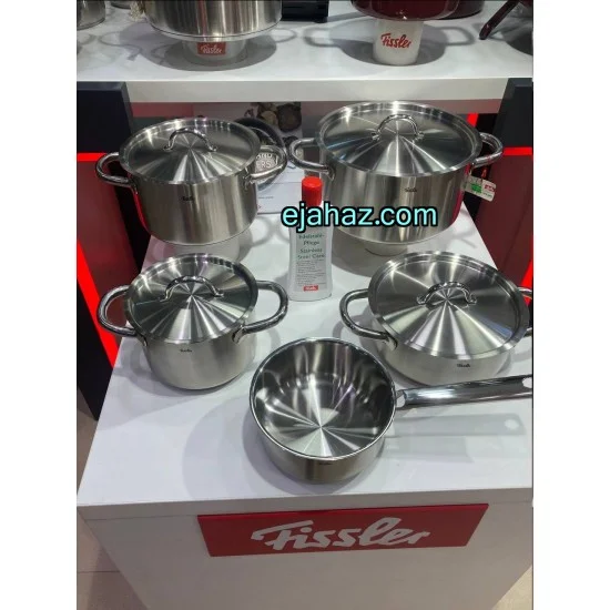 سرویس قابلمه استیل فیسلر 5 پارچه تحت لیسانس آلمان