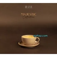 فنجان چای خوری سرامیکی بی وی کی نسکافه ای گرانیتی 1 عددی