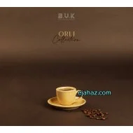 فنجان قهوه خوری سرامیکی بی وی کی کرم گرانیتی 1 عددی