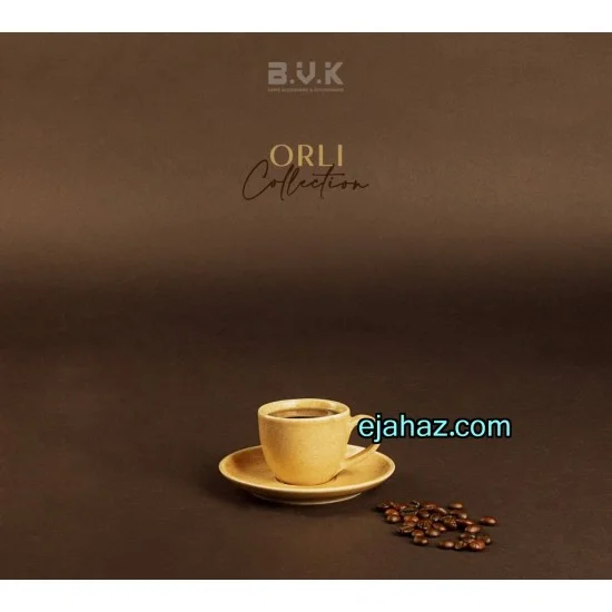 فنجان قهوه خوری سرامیکی بی وی کی کرم گرانیتی 1 عددی فنجان قهوه خوری سرامیکی بی وی کی کرم گرانیتی 1 عددی
