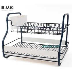 آبچکان فلزی بی وی کی دو طبقه مشکی 471722