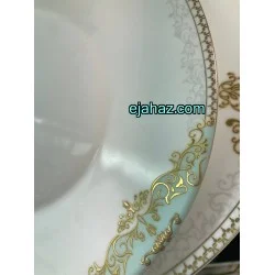 سرویس آرکوپال ام جی 26 پارچه طرح الهام فیروزه ای طلادار