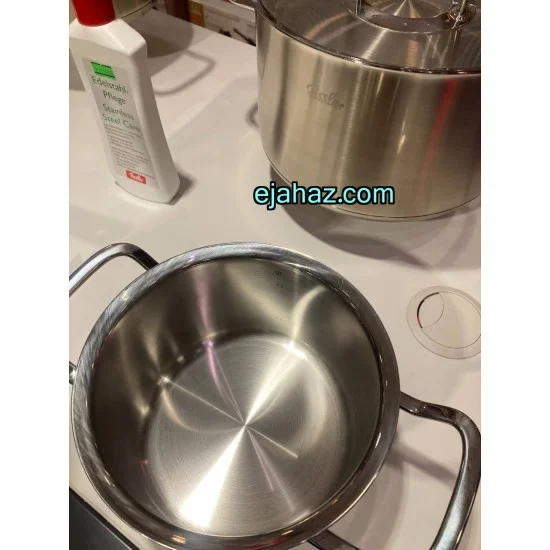 سرویس قابلمه استیل فیسلر 6 پارچه اصل آلمان