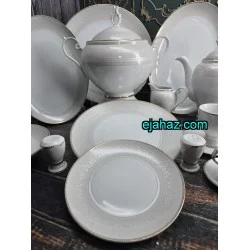 سرویس چینی لورین 18 نفره طرح دلژین