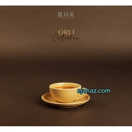 فنجان لته خوری سرامیکی بی وی کی کرم گرانیتی 1 عددی فنجان لته خوری سرامیکی بی وی کی کرم گرانیتی 1 عددی