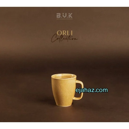 لیوان سرامیکی بی وی کی کرم گرانیتی 1 عددی لیوان سرامیکی بی وی کی کرم گرانیتی 1 عددی