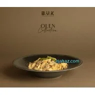 کاسه سالاد سزار سرامیکی استون ور بی وی کی مشکی بافت دار