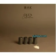 نمکدان سرامیکی استون ور بی وی کی مشکی بافت دار 4 عددی