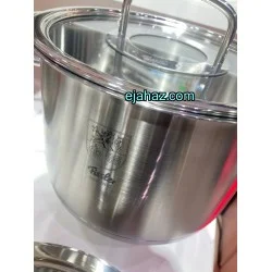 سرویس قابلمه استیل فیسلر 5 پارچه اصل آلمان