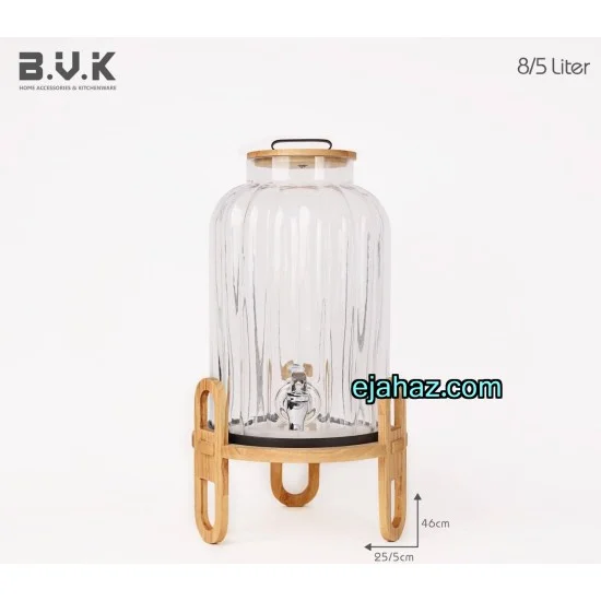 کلمن شیشه ای بی وی کی کاریزما شفاف