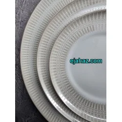 سرویس چینی لورین 18 نفره طرح الیور لوستر