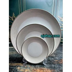 سرویس چینی لورین 18 نفره طرح دلژین