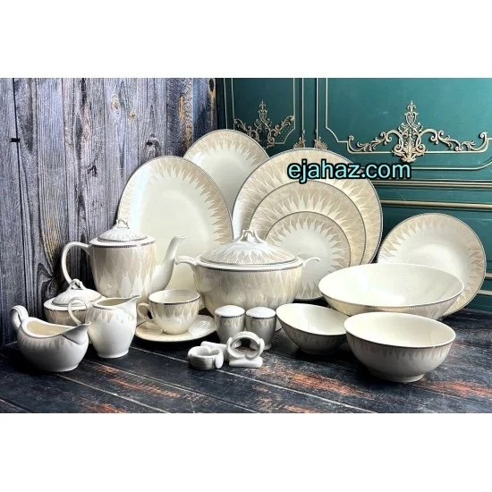 سرویس چینی تقدیس 18 نفره طرح درنیکا