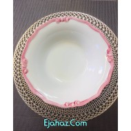 کاسه سالاد لاویلوکس ترکیه تیفانی دور صورتی 1 عددی