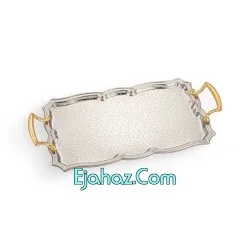 سینی استیل پذیرایی دو سایز وارداتی لومیز