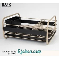 آبچکان فلزی بی وی کی یک طبقه کرم مشکی 461721