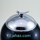 ست کندی سه سایز توپی مشکی سیلور ست کندی سه سایز توپی مشکی سیلور