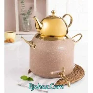 کتری قوری گرانیتی ریور شیردار 6 لیتر استوانه نسکافه ای