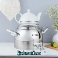  کتری قوری استیل ریور شیردار 5.5 لیتر پاریس