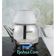 کتری قوری استیل ریور 2.7 لیتر تک دسته