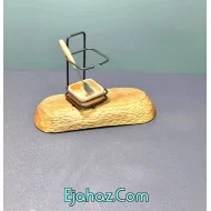 جاقاشقی چوبی فلزی مربع