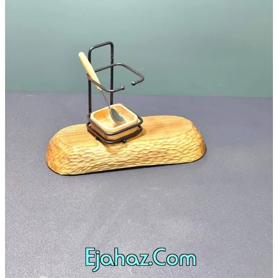 جاقاشقی چوبی فلزی مربع