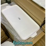 دیس کباب سرو سرامیکی سفید ساده بن سای