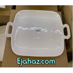 تابه سرامیکی سفید مربع بزرگ بن سای