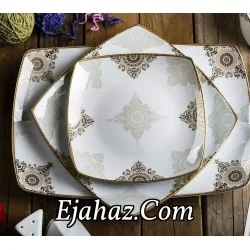  سرویس غذاخوری 6 نفره 30 پارچه چینی پردیس کاشان قالب پاریس طرح کریستین 176