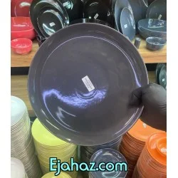 بشقاب پلوخوری استون ور طوسی براق بن سای 6 عددی