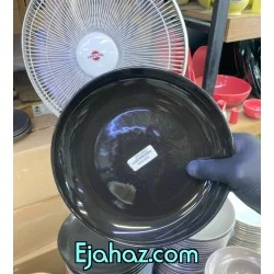 بشقاب خورشت خوری استون ور مشکی براق بن سای 6 عددی