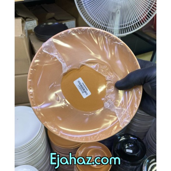 پیش دستی استون ور قهوه ای مات سای 6 عددی