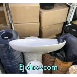 بشقاب خورشت خوری استون ور سفید بن سای 6 عددی