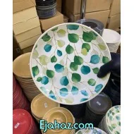 بشقاب خورشت خوری استون ور برگ سبز بن سای 6 عددی
