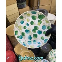 بشقاب خورشت خوری استون ور برگ سبز بن سای 6 عددی