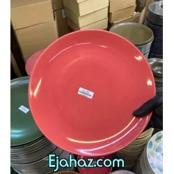 بشقاب پلوخوری استون ور قرمز بن سای 6 عددی